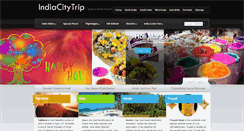 Desktop Screenshot of indiacitytrip.com